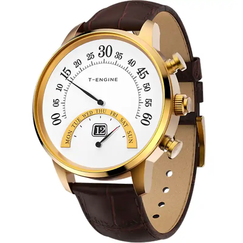 ساعت مردانه تی اینجین کرنوگرید T-ENGINE Chronograde طلایی